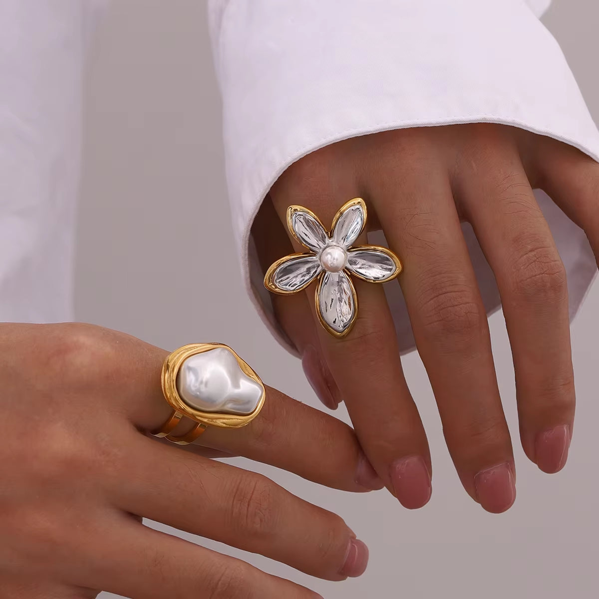 Vintage Open Rings for Women Men Punk Fashion New Gold Silver Color Geometric Knuckle Ring Sets Jewelry Accessories